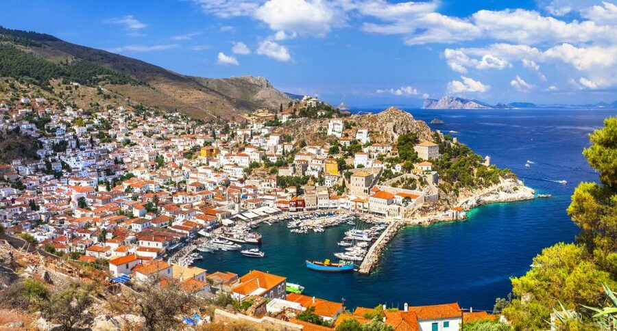 From Athens: Saronic Islands Full-Day Cruise with VIP Seats - Aegina in two hours: swimming, coffee, and pistachio sweets