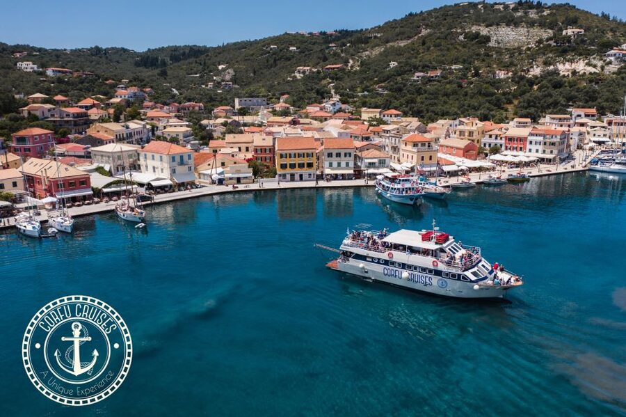 From Benitses/Lefkimmi: Paxos, Antipaxos & Caves Day Cruise - Two hours in Gaios, the heart of Paxos