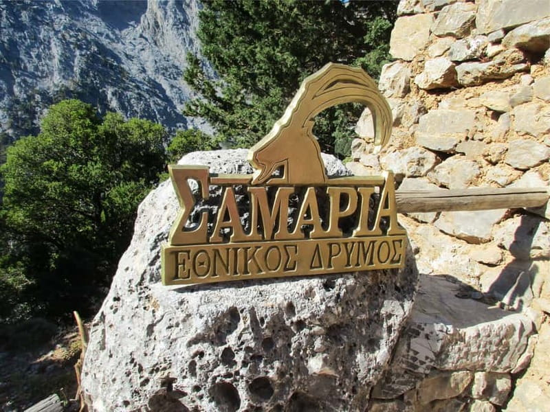 From Chania: Full-Day Samaria Gorge Trek Excursion & Guide - Entering Samaria Gorge at high altitude