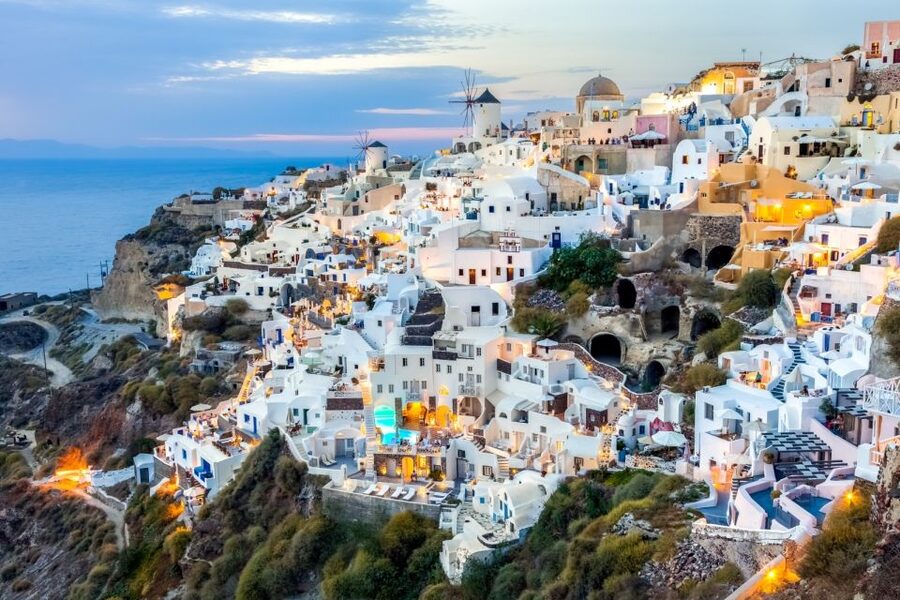 From Chania: Full-Day Trip to Santorini - Before sunrise: pickup from Chania to Rethymno