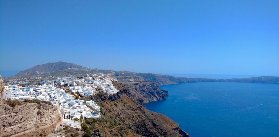 From Chania: Full-Day Trip to Santorini - Santorini by air-conditioned coach