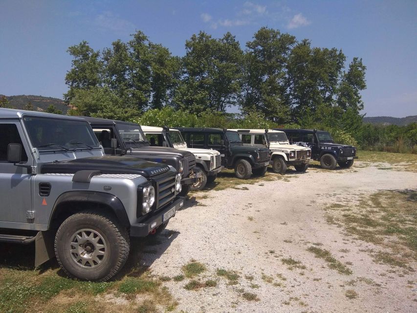 From Chania: White Mountains Land Rover Safari - Orange groves, avocado trees, and village roads