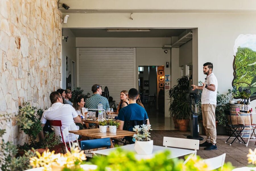 From Chania: Wine and Olive Oil Tasting Tour with Snacks - A second winery and ten wines across the day