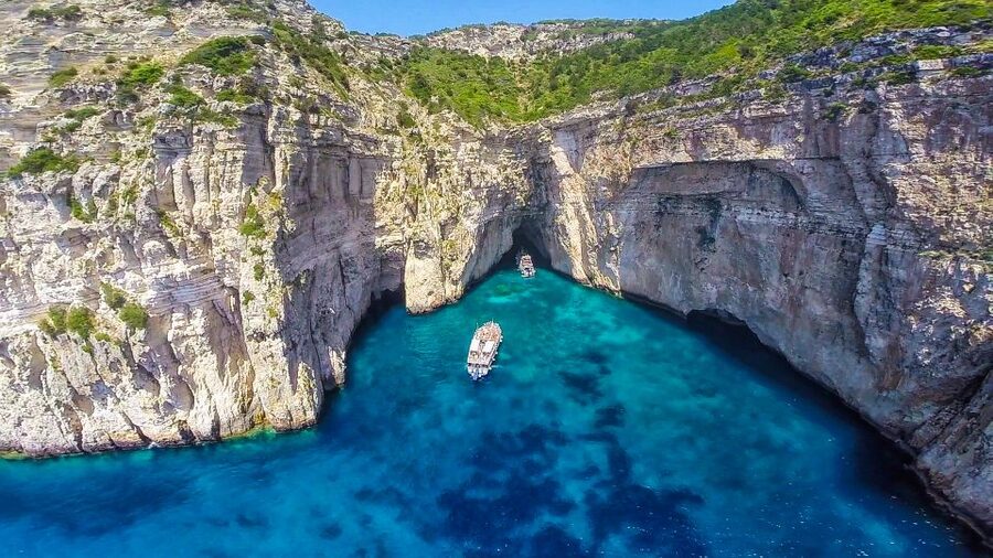 From Corfu: Day Cruise to Paxos, Antipaxos, and Blue Caves - What this Corfu cruise is really like
