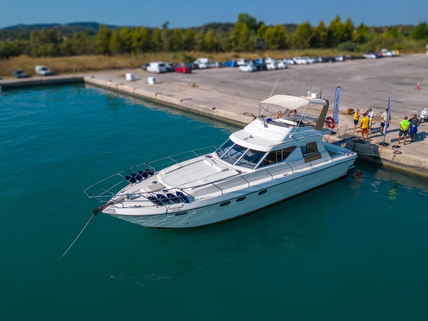 From Corfu: Luxury Yacht Cruise to Paxos and Antipaxos - Lakka Beach and the northern Paxos coast