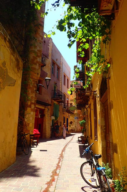 From Heraklion: Cruise to Balos Lagoon and Chania Old Town - Gramvousa: fortress views before Balos