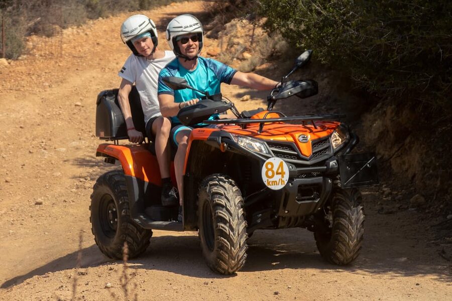 From Heraklion: Quad Safari Wild Crete Day Tour - A beach break before the ride back