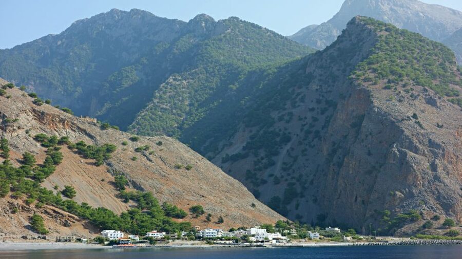 From Heraklion: Samaria Gorge & Agia Roumeli Hiking Day Trip - The ferry to Chora Sfakion