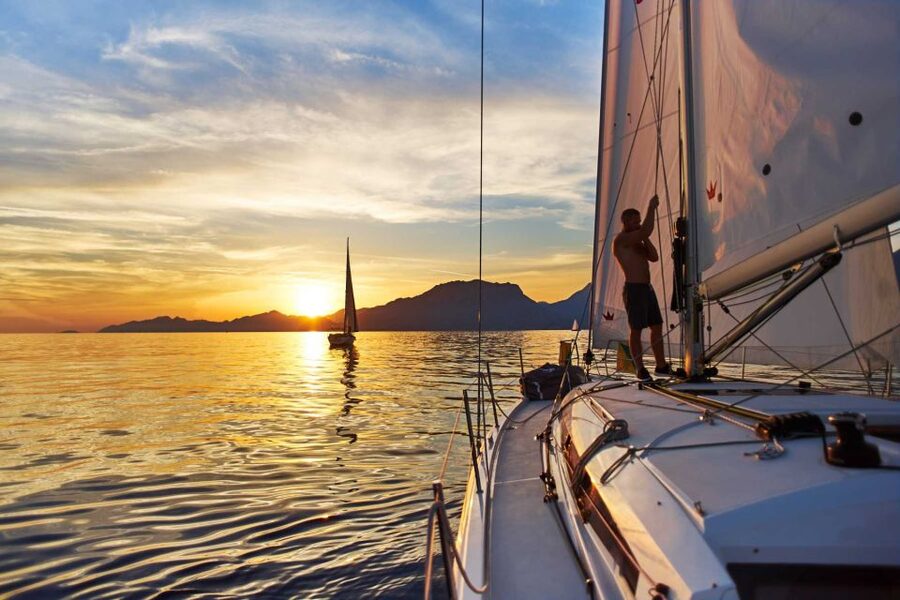 From Heraklion: Sunset Cruise to Dia Island - Arriving at Dia and Saint George Bay