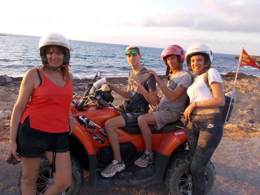 From Hersonissos/Malia: Guided Sunset Quad Safari - Key points to know before you book