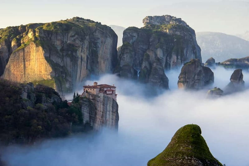 From Kalabaka/Kastraki: Meteora Monasteries Morning Tour - Inside the first monastery: allow about one hour