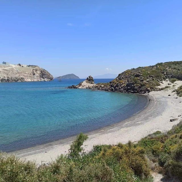 From Kardamena: Nisyros, St.Antonios & Yali Islands Cruise - Yali, a small volcanic island for swimming