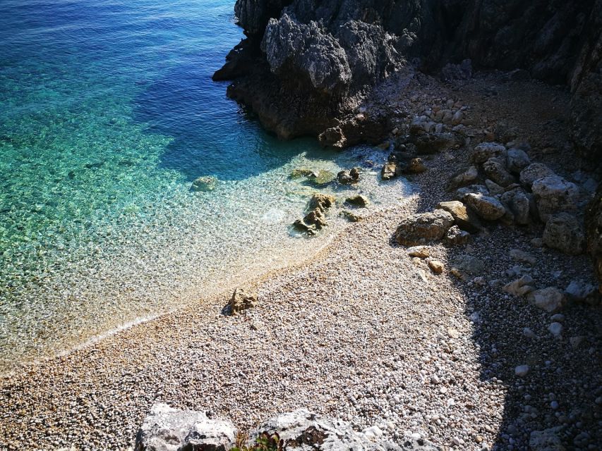 From Kefalonia: Blue Cave Boat Cruise & Shipwreck Photo Stop - Leaving Poros Port for the Zakynthos coast