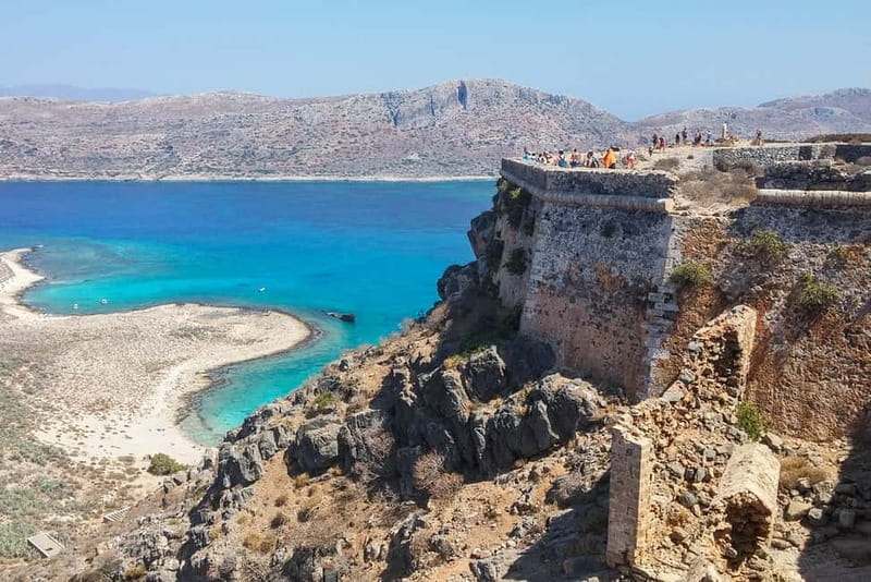 From Kissamos Port: Boat Cruise to Balos Lagoon & Gramvousa - What the $47 price really gets you