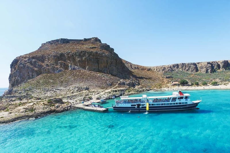 From Kissamos Port: Boat Cruise to Balos Lagoon & Gramvousa - Gramvousa: a castle above a lonely shipwreck