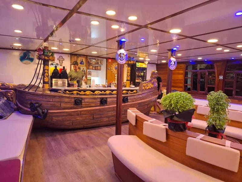 From Kos:A full day cruise in the newest luxury vessel! - What kind of boat is Captain Morgan?