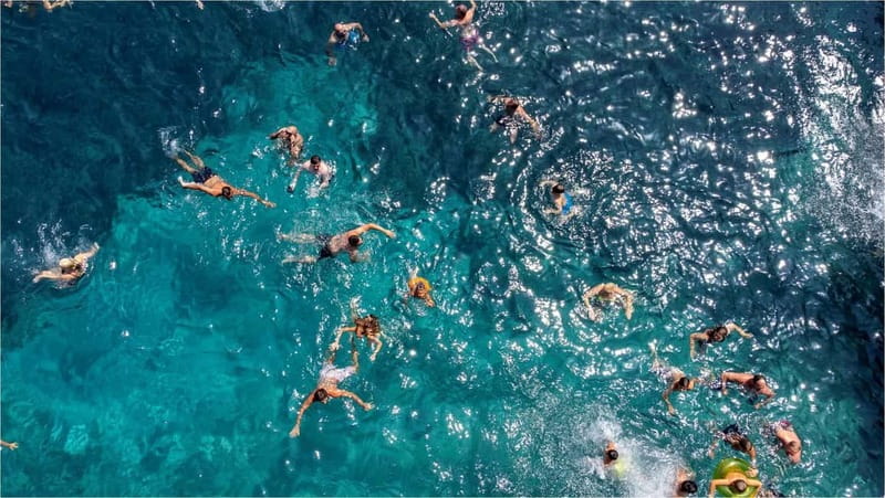 From Kos:A full day cruise in the newest luxury vessel! - Plati: the main swimming break