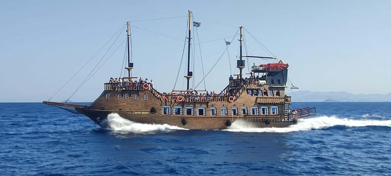 From Kos:A full day cruise in the newest luxury vessel! - Party boat or family day out?