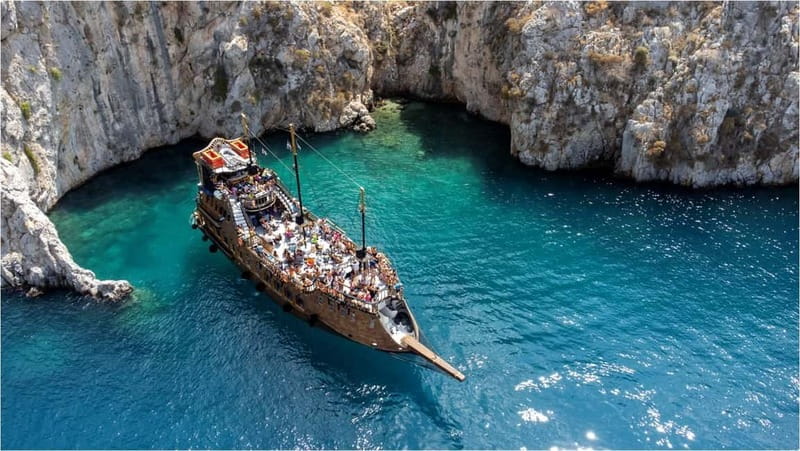From Kos:A full day cruise in the newest luxury vessel! - Setting off from Kos for seven hours