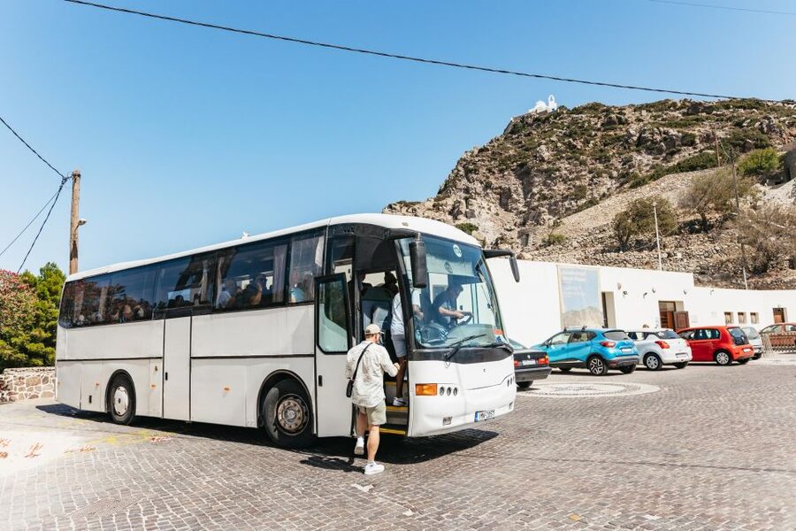 From Kos: Nisyros Island Volcano and Panagia Spiliani - Mandraki, a pleasant break from the buses