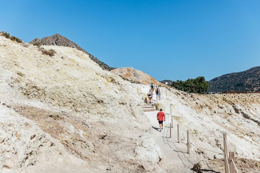 From Kos: Nisyros Island Volcano and Panagia Spiliani - Getting from Kardamena to Nisyros by boat