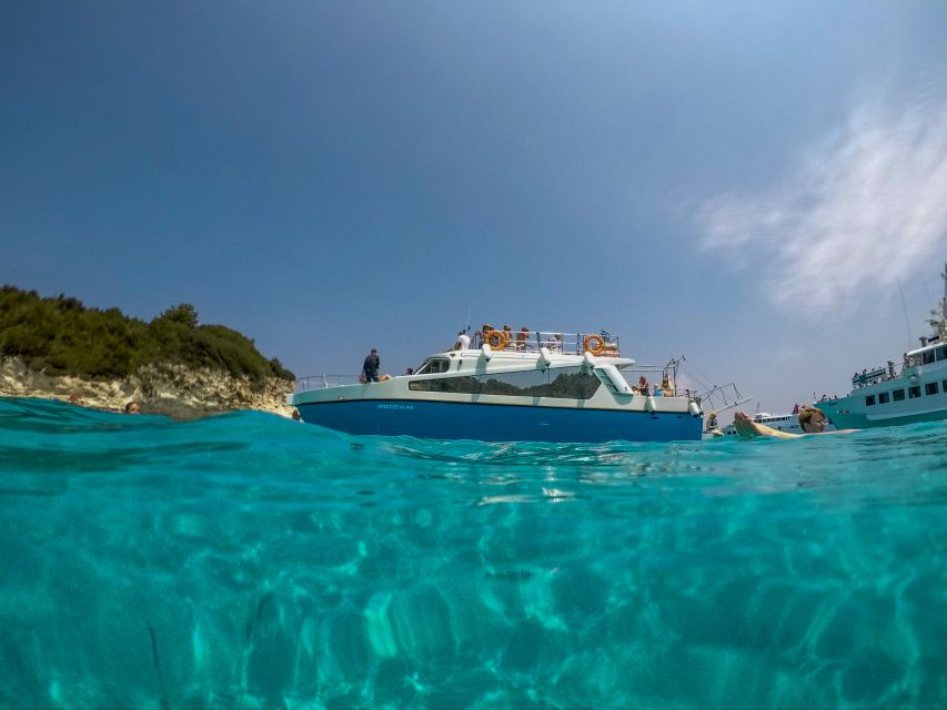 From Lefkimmi: Paxos, Antipaxos & Blue Caves Speedboat Tour - Comfort, shade, music, and the return ride