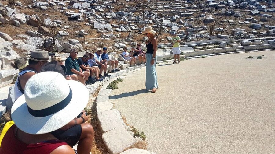 From Mykonos: Ancient Delos Tour - The guide is the heart of the experience