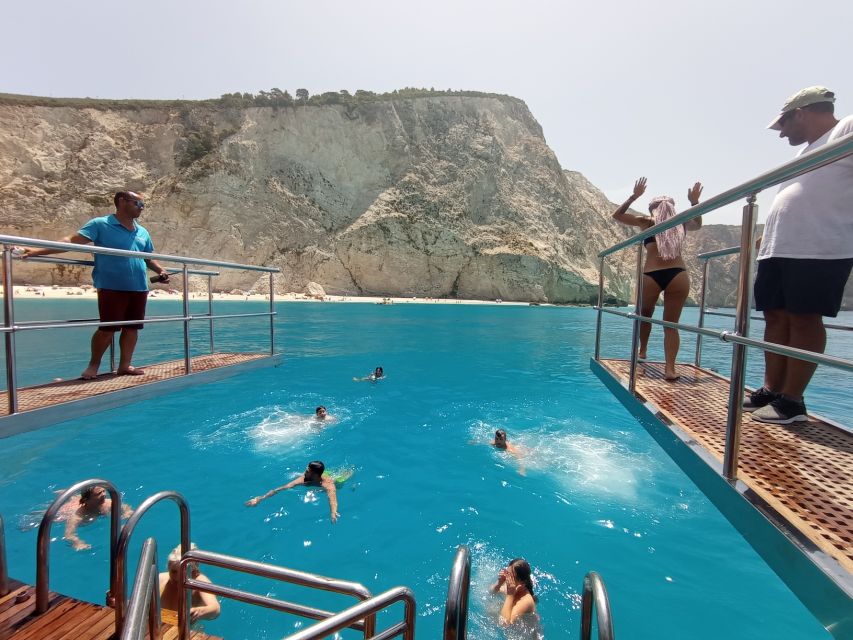 From Nydri: Boat to Kefalonia and Ithaki with Swim Stops - Key points before you book
