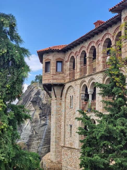 From Parga: Magical Meteora Tour - Varlaam Monastery and the engineering puzzle