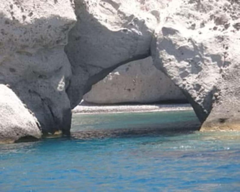 From Paros : Antiparos and Despotiko Full Day Cruise - Caves, rock ledges, and cliff jumping