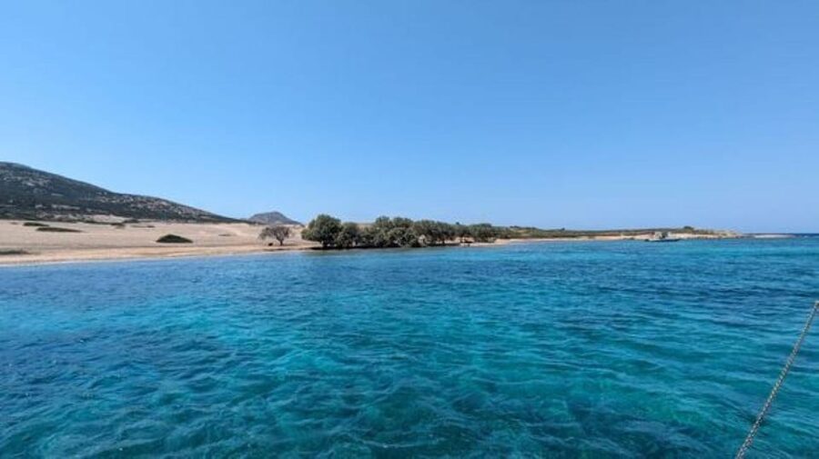 From Paros : Antiparos and Despotiko Full Day Cruise - Despotiko and the barbecue-style lunch
