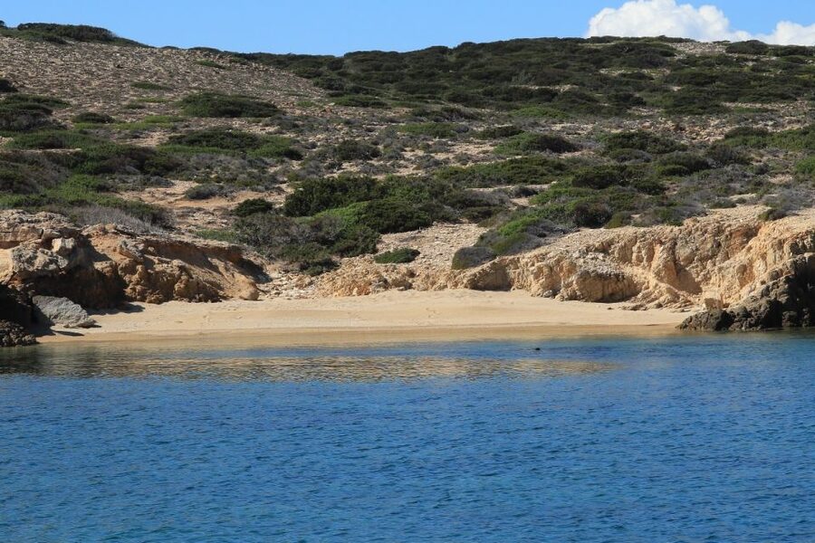 From Paros: Antiparos and Despotiko Full-Day Swim Cruise - The Blue Lagoon and its bright turquoise water