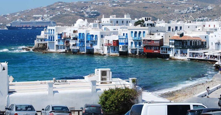 From Paros: Day Trip to Mykonos - Morning pickup and the boat from Naoussa