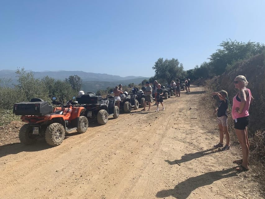 From Platanias: Quad safari with Hotel transfer - The guides make a real difference