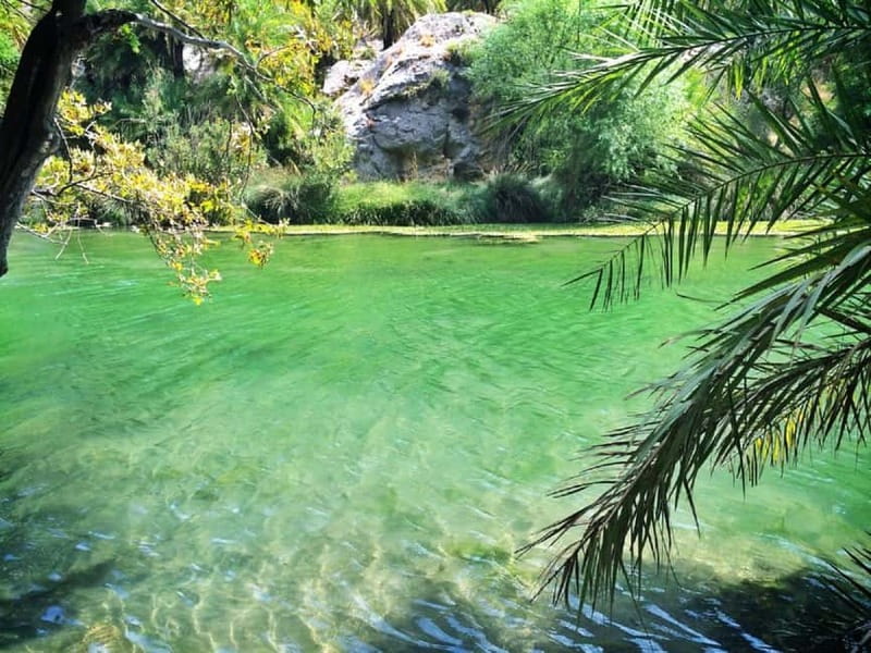 From Rethymno/Chania: Day Trip to Preveli Palm Beach - How to pack for the rocks, sun, and cold water