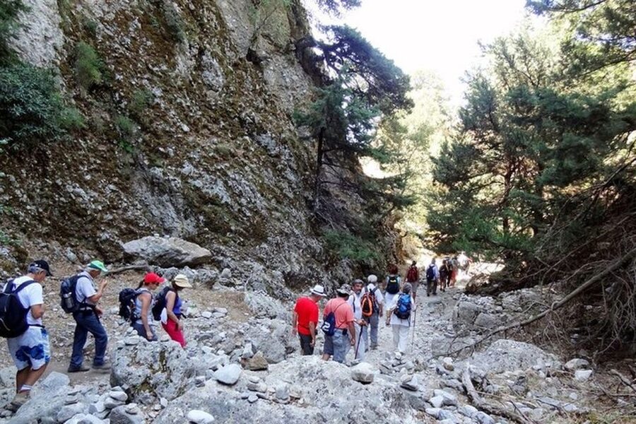 From Rethymno: Imbros Gorge & Libyan Guided Sea Tour - What the gorge walk demands from you