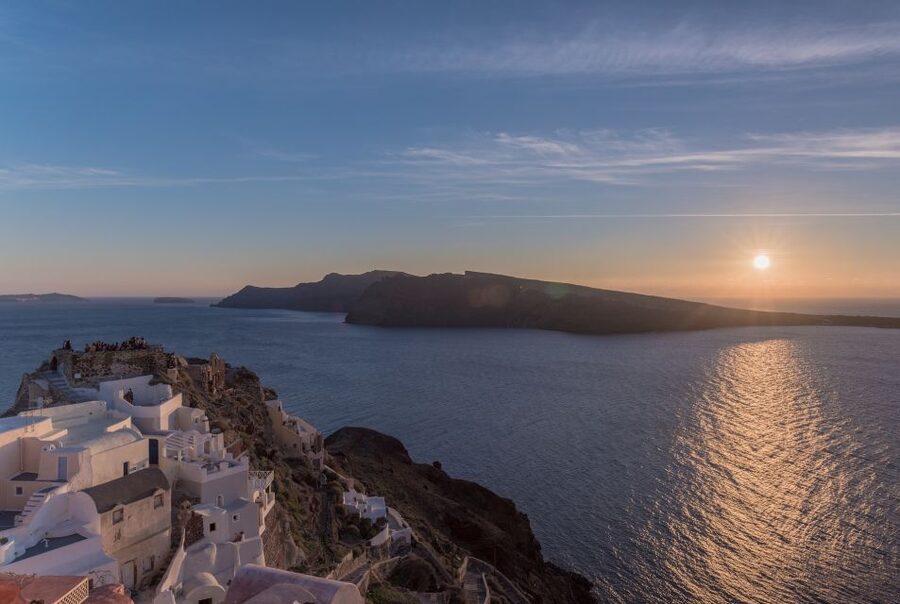 From Rethymno Port: Day Tour to Santorini - Oia, the postcard village on the caldera rim