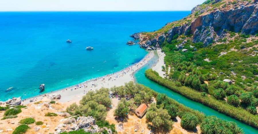 From Rethymno: Preveli Palm Beach and Kourtaliotiko Day Trip - Preveli Palm Forest: make the free time count