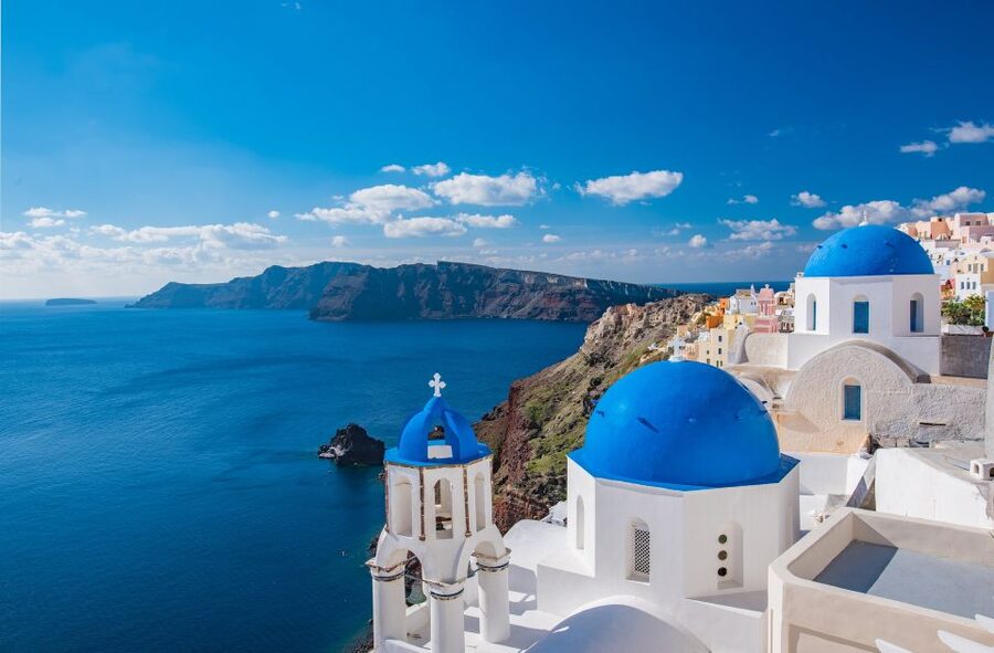 From Rethymno: Santorini Guided Tour and Cruise from Crete - Athinios Port and the Santorini Bus Tour
