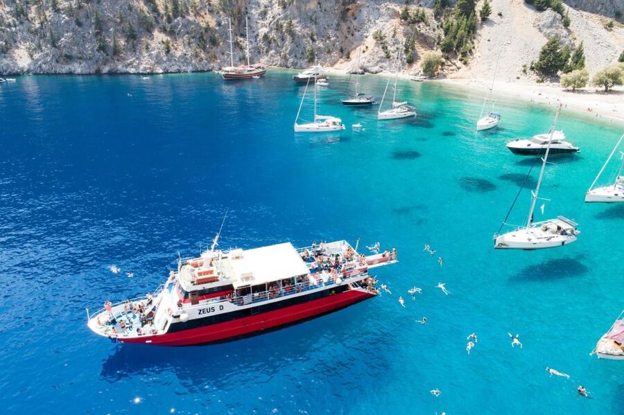 From Rhodes: Cruise to Symi Island and Saint George's Bay - Setting out from Mandraki Harbour at 10:00