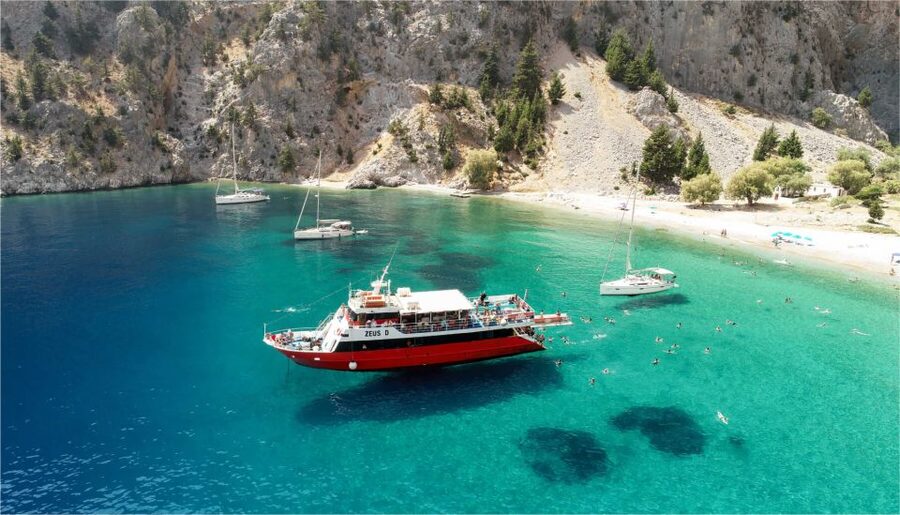 From Rhodes: Cruise to Symi Island and Saint George's Bay - The return crossing and what the timing means