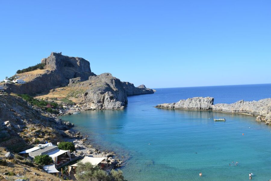 From Rhodes: Lindos and 7 Springs Valley Bus Tour - Key points at a glance