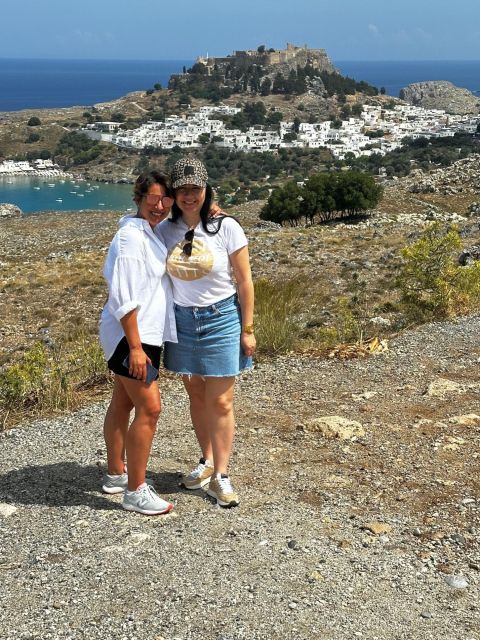 From Rhodes: Lindos Round-Trip Bus Transfer with Free Time - The Acropolis of Lindos and its steep climb