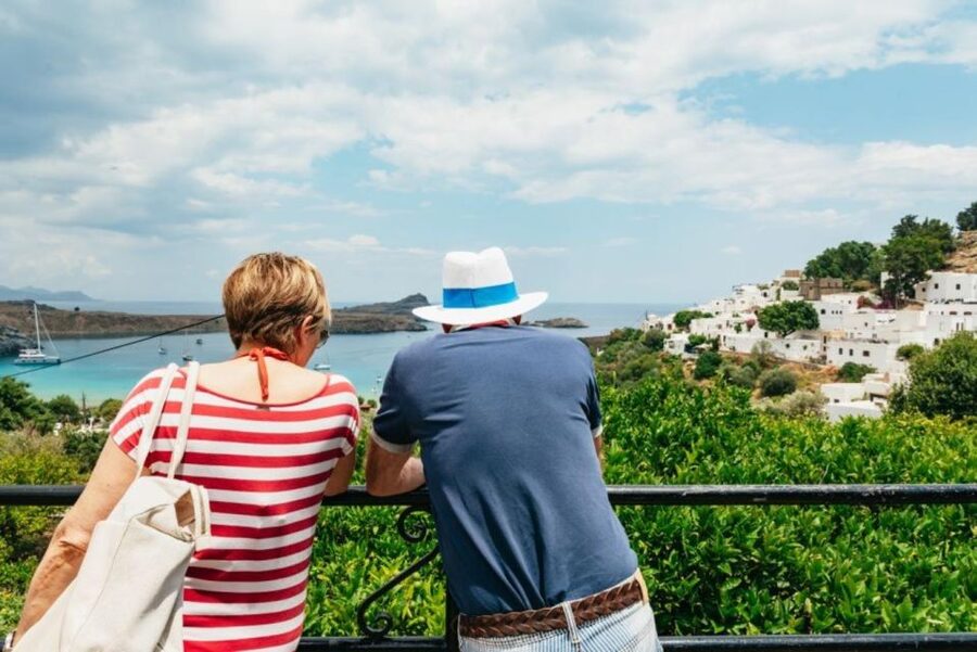 From Rhodes: Lindos Round-Trip Bus Transfer with Free Time - Saint Paul’s Bay or Lindos Beach