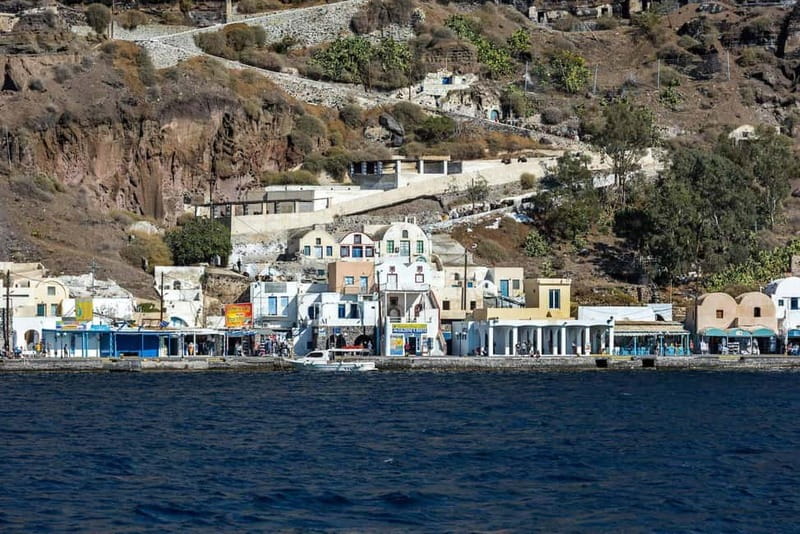 From Santorini: Volcano Cruise With Oia Sunset - Thirassia, Manolas, and a taste of old island life