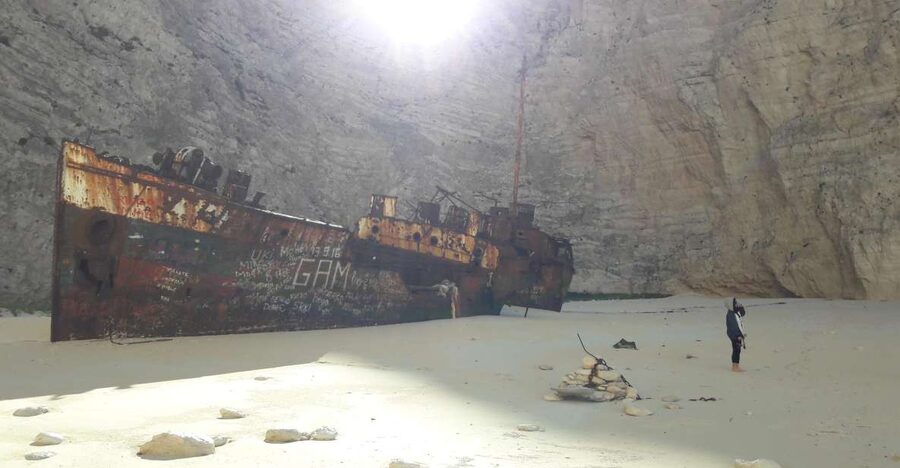 From St.Nikolaos: Boat Cruise to Navagio Beach & Blue Caves - Practical booking advice for $35