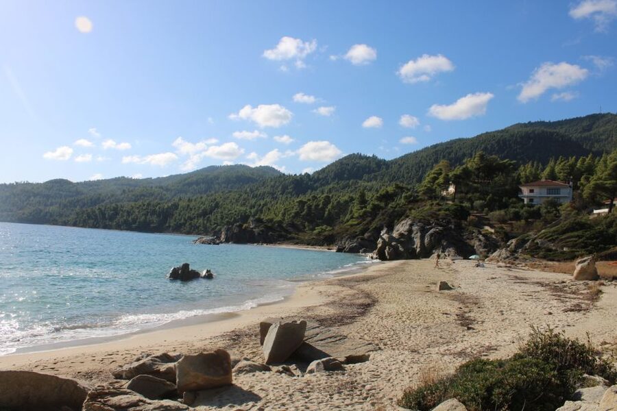 From Thessaloniki: Sithonia Beaches and Scenic Villages Tour - Sarti: time for a town, not just a towel