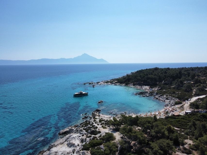 From Thessaloniki: Sithonia Beaches and Scenic Villages Tour - Kalamitsi: one more chance to swim