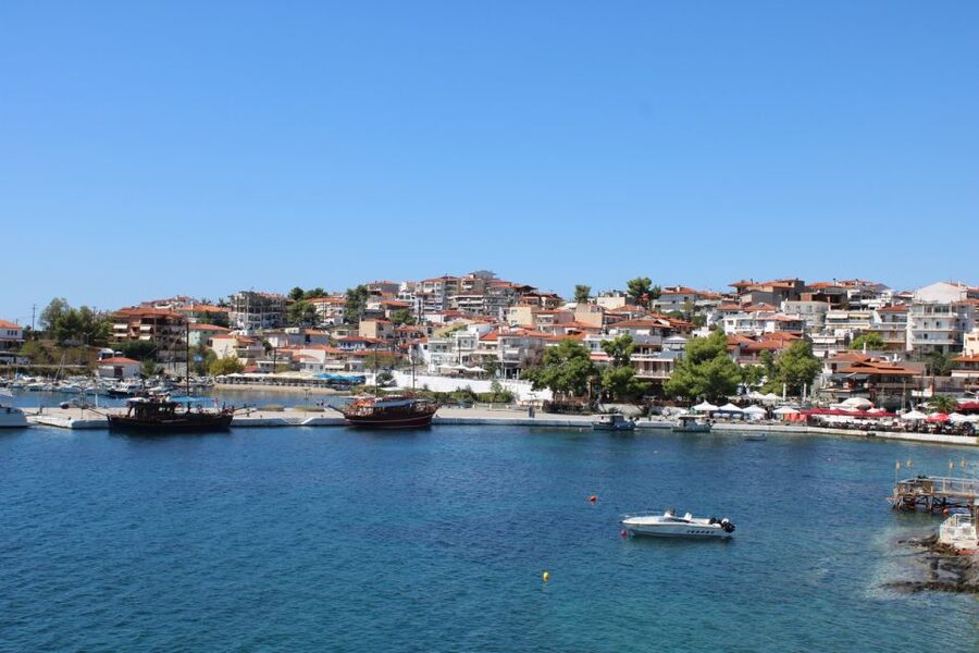 From Thessaloniki: Sithonia Beaches and Scenic Villages Tour - Porto Koufo: lunch beside a natural harbor