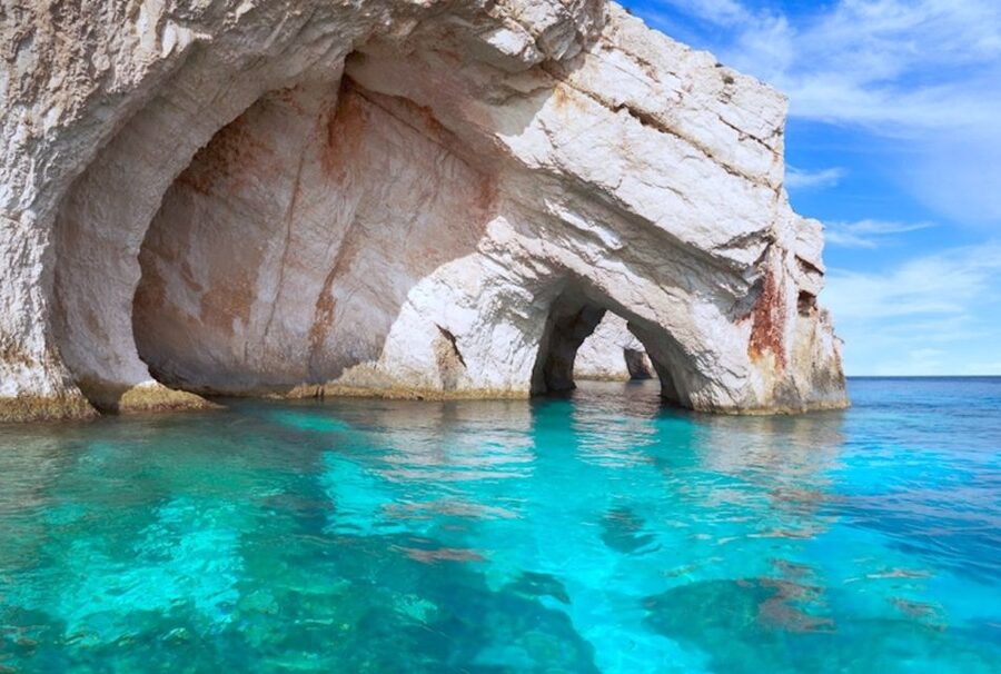 From Zakynthos: 1-Hour Visit to the Blue Caves - The 15-minute ride toward the caves